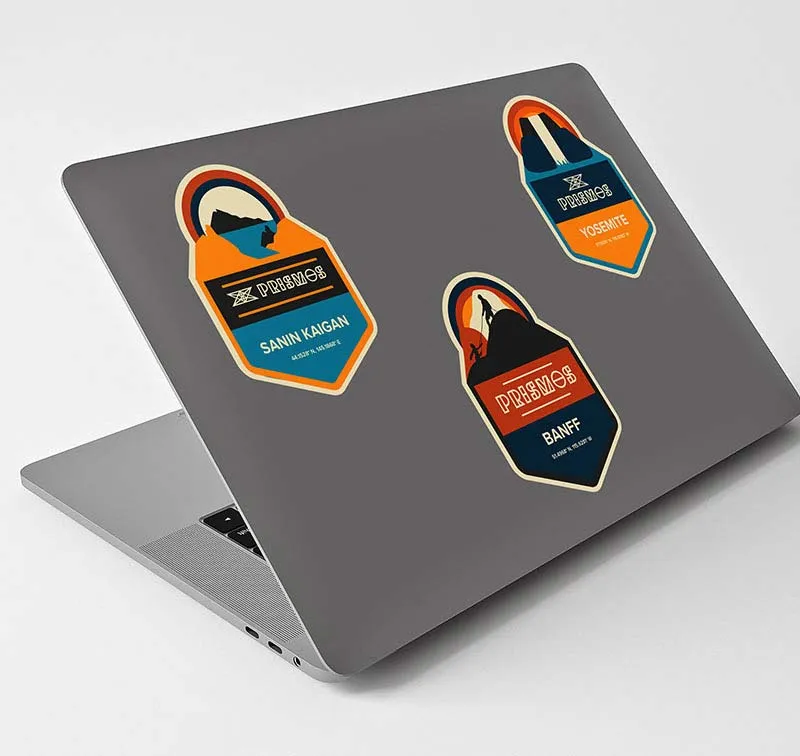 Contour-cut Stickers